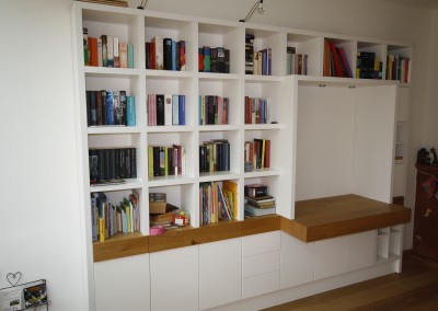 Diks Design, meubelmaker, design meubelen, op maat gemaakt, boekenkast, thuiswerken
