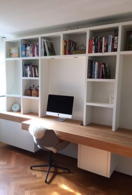 Diks Design, meubelmaker, design meubelen, boekenkast, boekenbureaukast, bureau, werkplek, thuiswerken