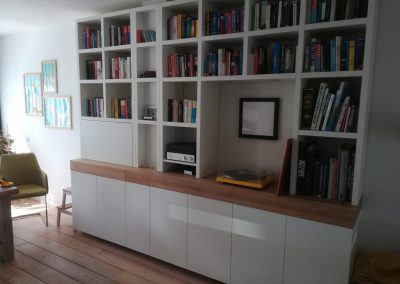 Diks Design, meubelmaker, design meubelen, boekenkast, thuiswerken